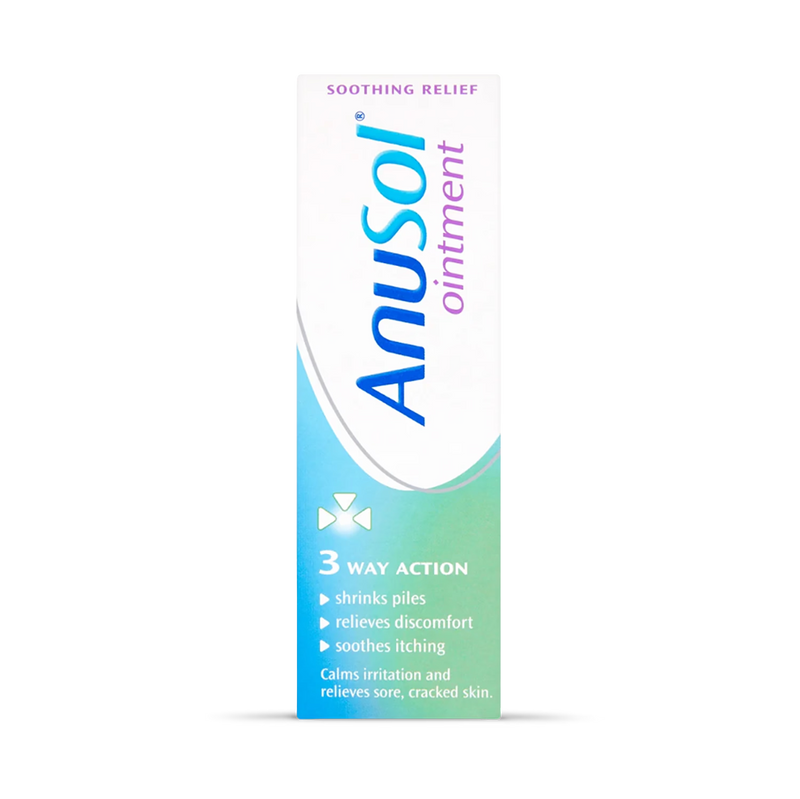 Anusol haemorrhoid ointment in 25g tube, UK version
