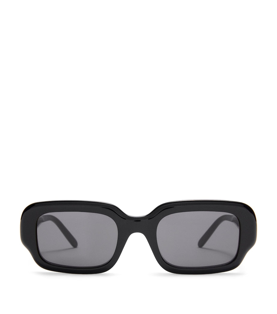 LOEWE acetate rectangular slim sunglasses, UK version