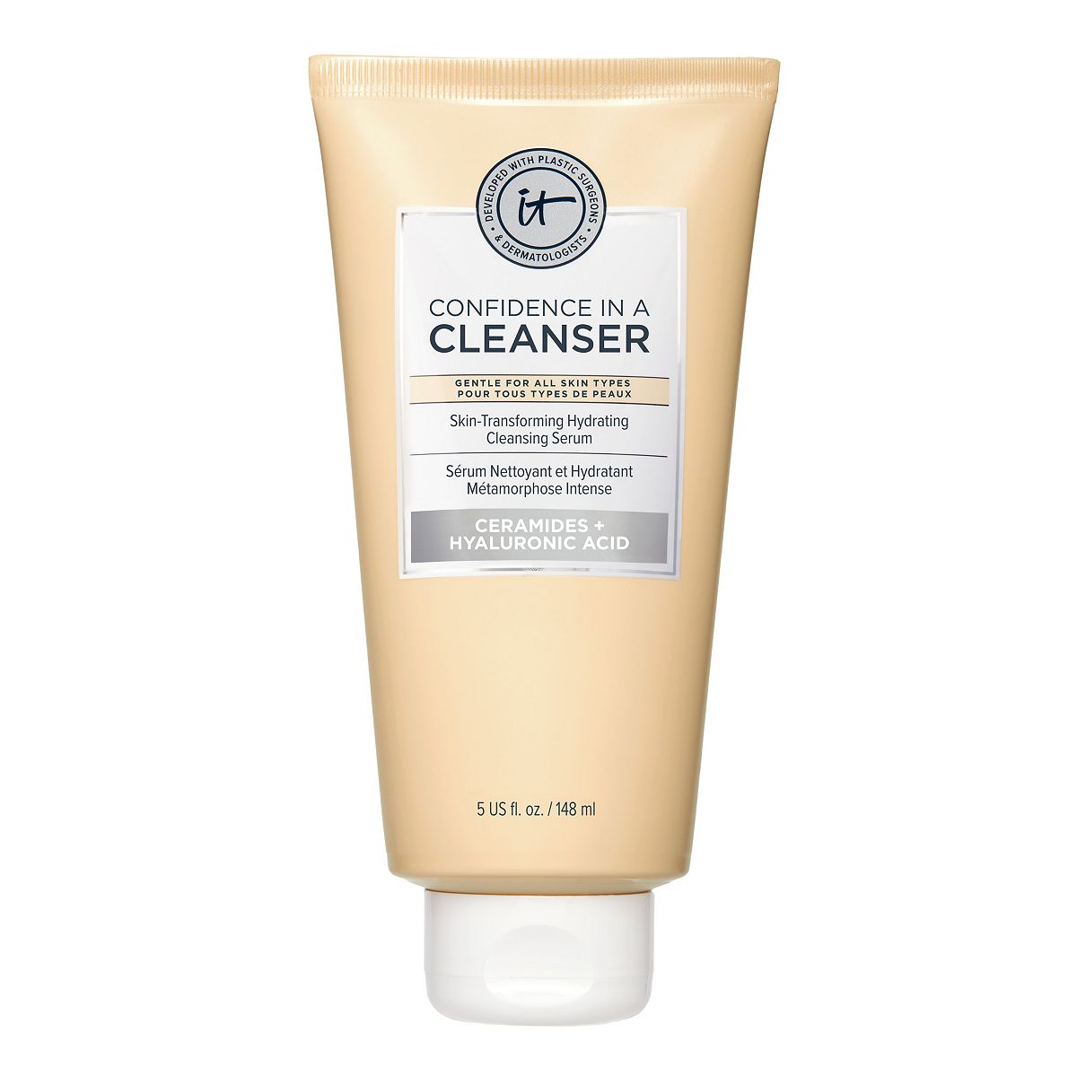 IT Cosmetics Confidence in a Cleanser Hydrating Facial Cleanser Serum GOODS Boots   