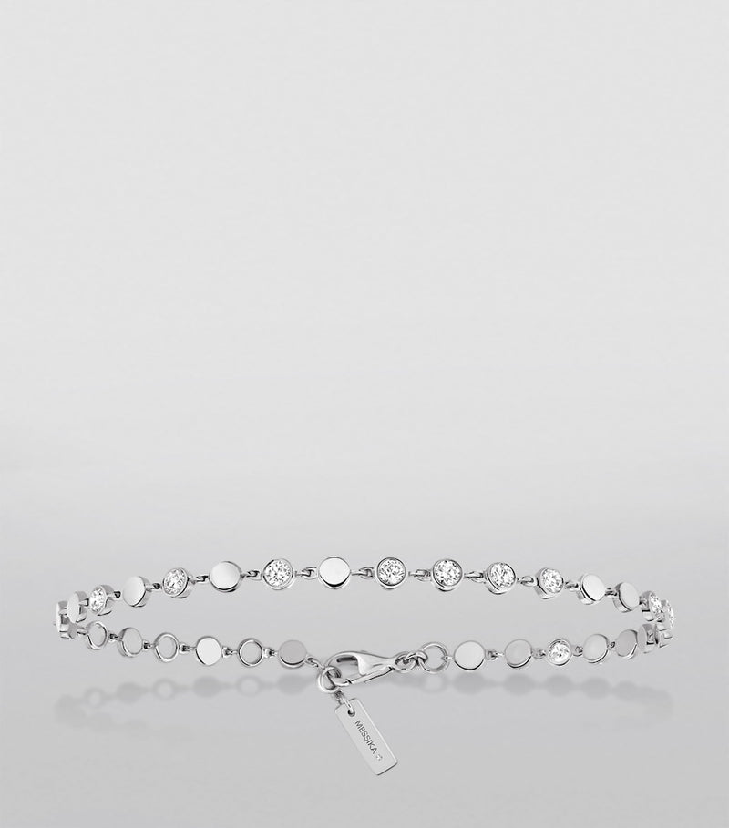 Messika D-Vibes white gold diamond bracelet 0.45ct - British product