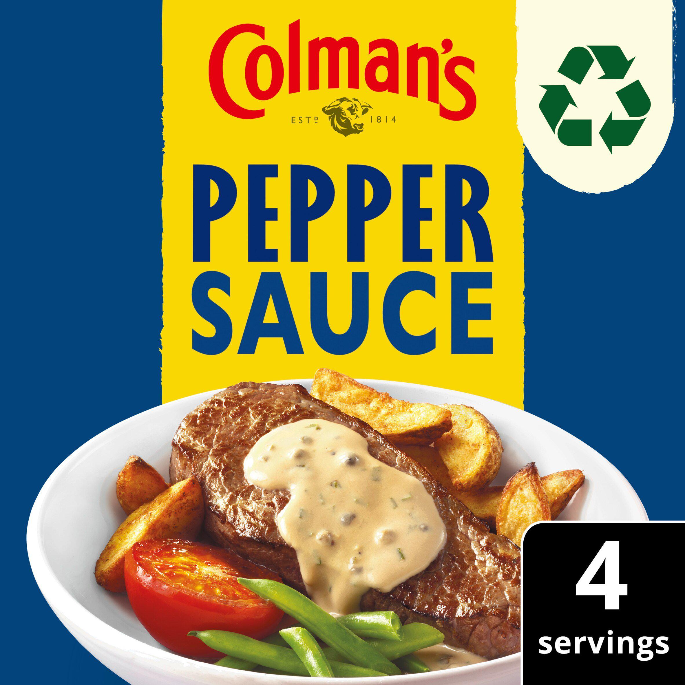 Colman's Sauce Mix Pepper 40g GOODS Sainsburys   