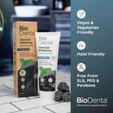 BioDenta Natural Whitening Toothpaste CHARCOAL Vegan-3pk GOODS Superdrug   