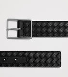 حزام Bottega Veneta الجلدي Intrecciato Piccolo ، الإصدار البريطاني