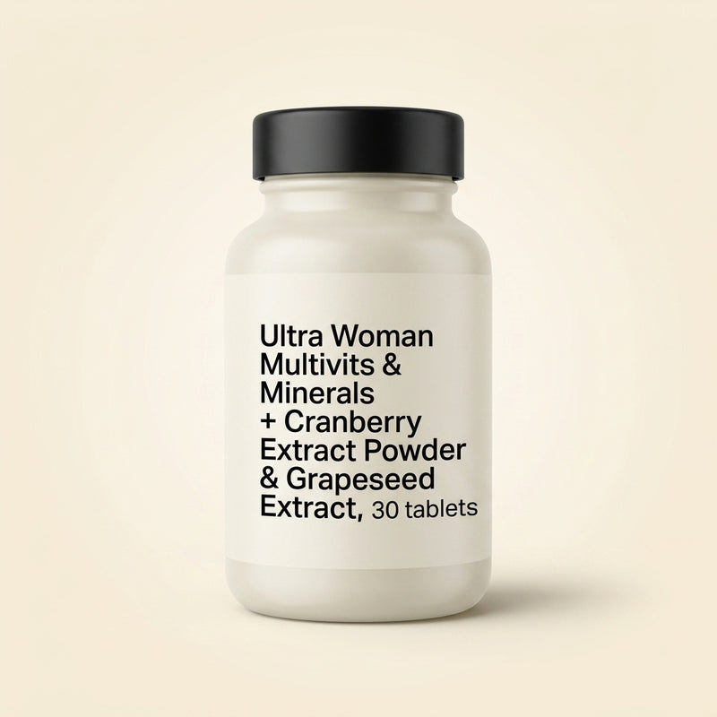 Holland & Barrett Ultra Woman multivitamin 30 tablets, imported from the UK