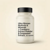 Holland & Barrett Ultra Woman multivitamin 30 tablets, imported from the UK