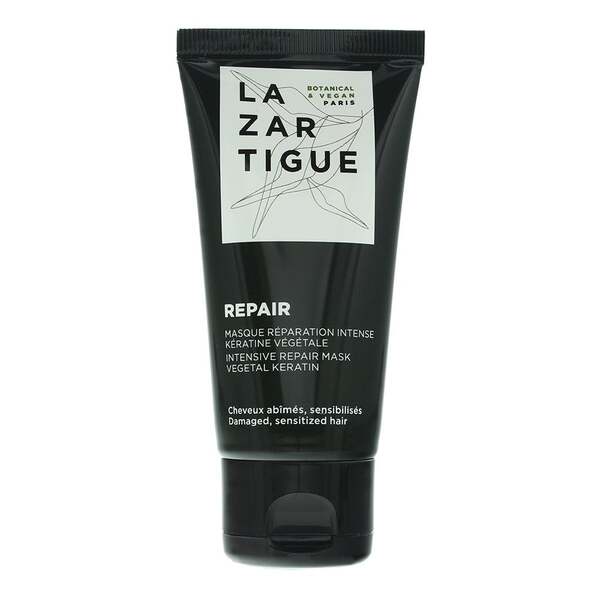 Lazartigue intensive repair mask with vegetal keratin 50ml, UK version