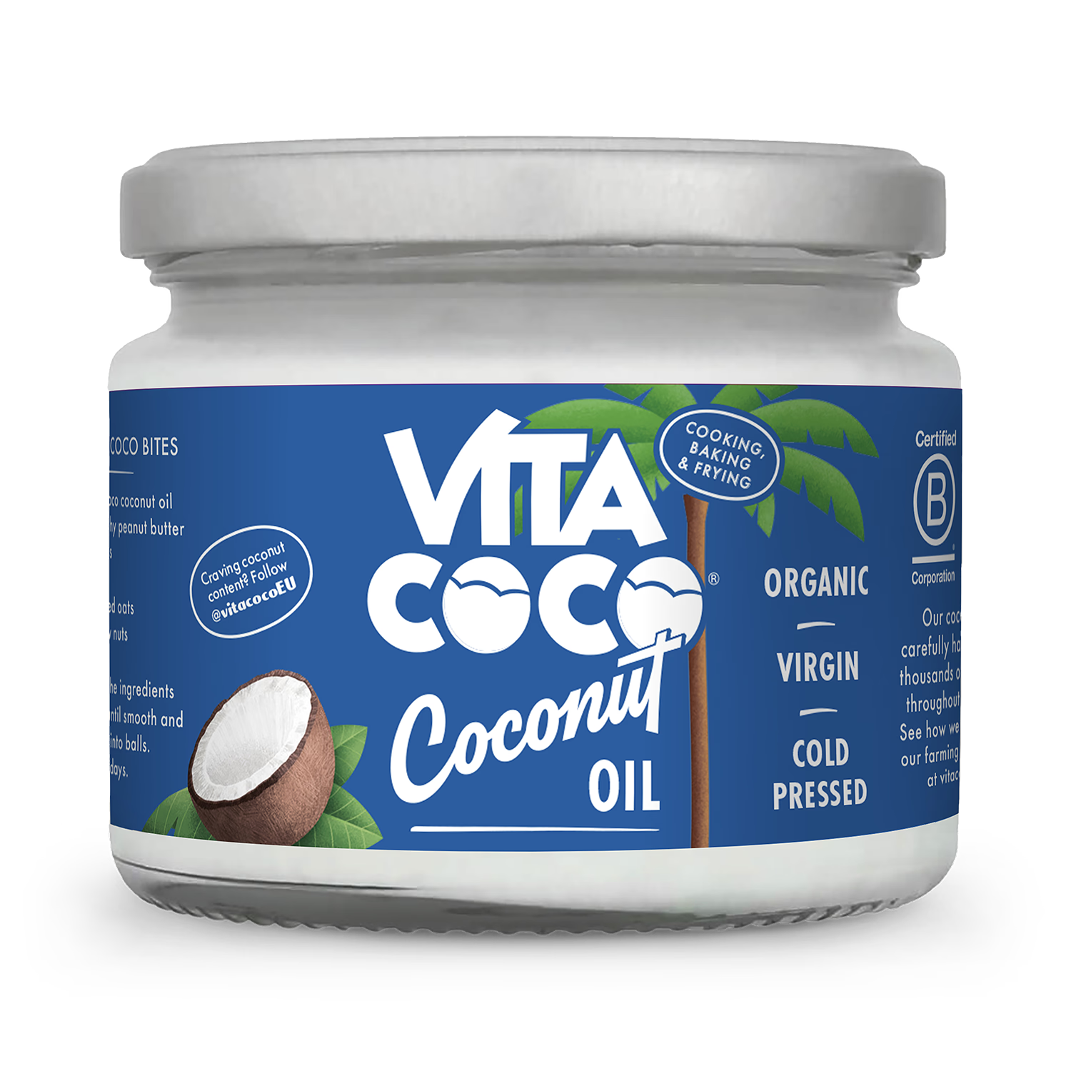 Organic Cold Pressed Extra Virgin Coconut Oil 250ml