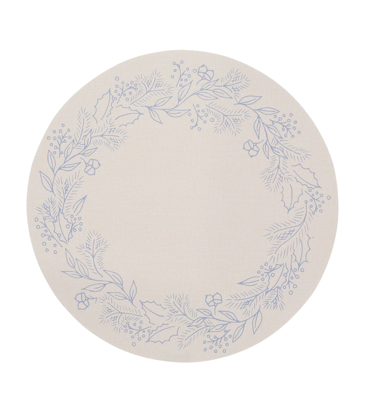 Chilewich x Martha Stewart wreath placemat 38cm - British product