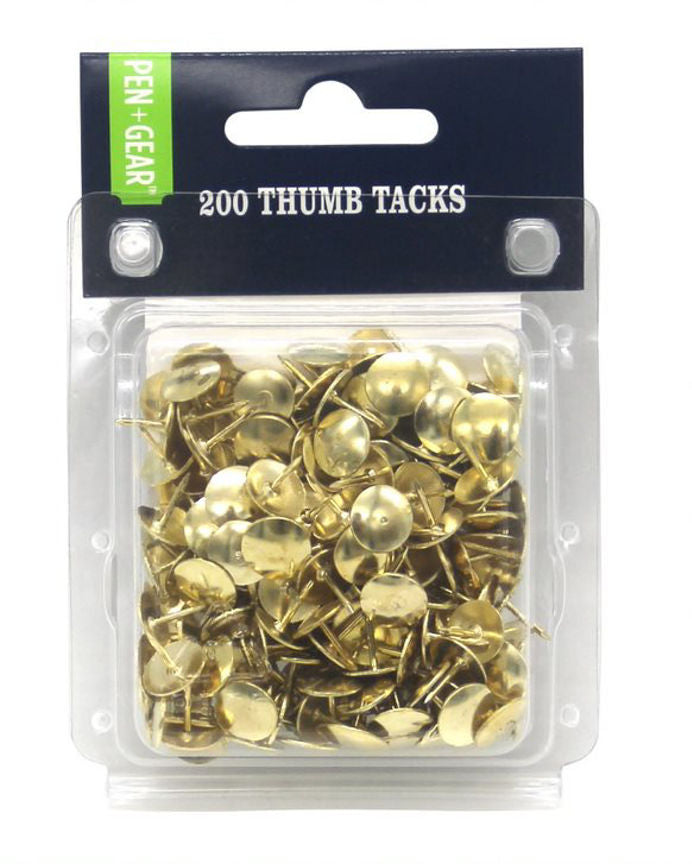 Pen & Gear Thumb Tacks Office Supplies ASDA   