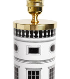 Fornasetti Architettura cylindrical lamp base - British product
