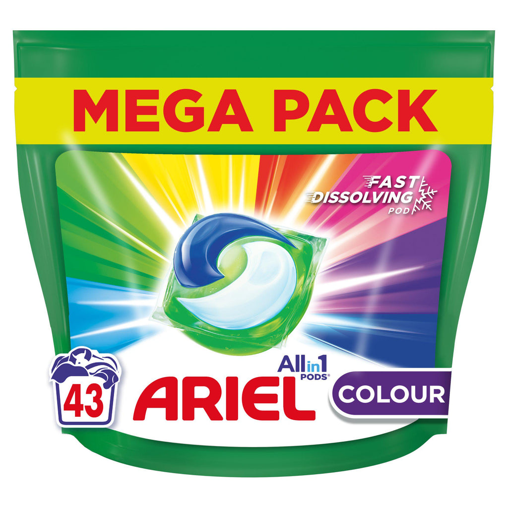 Ariel All-in-1 Pods Washing Liquid Capsules Colour 39 Washes