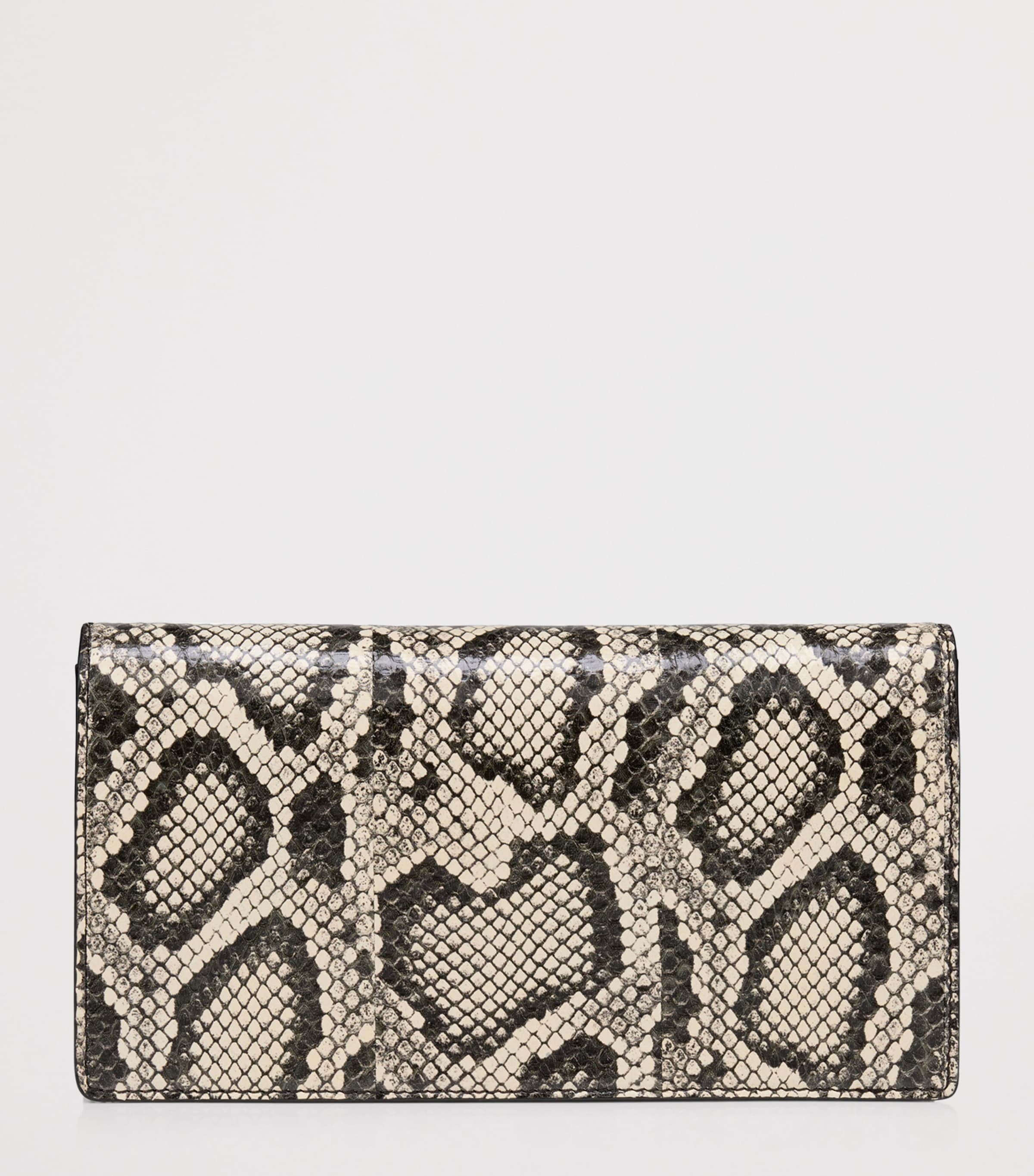 Christian Louboutin Bettina snakeskin clutch bag (British brand)