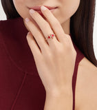 Bvlgari Divas' Dream ring with diamonds and carnelian - British product