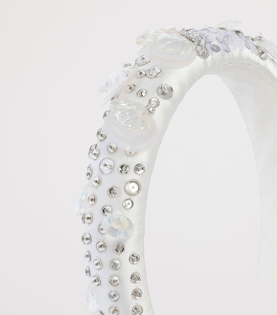 Tutu Du Monde Treasure headband satin pearl embellished (British brand)