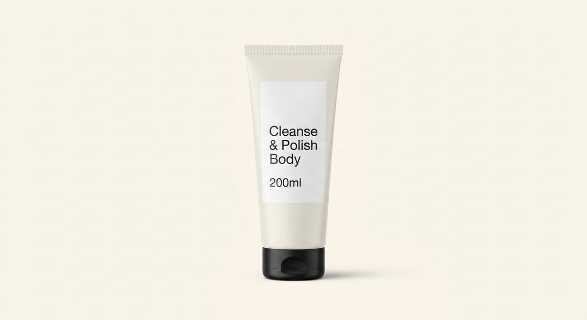 Liz Earle body gentle mitt cleanser 200ml, imported from the UK