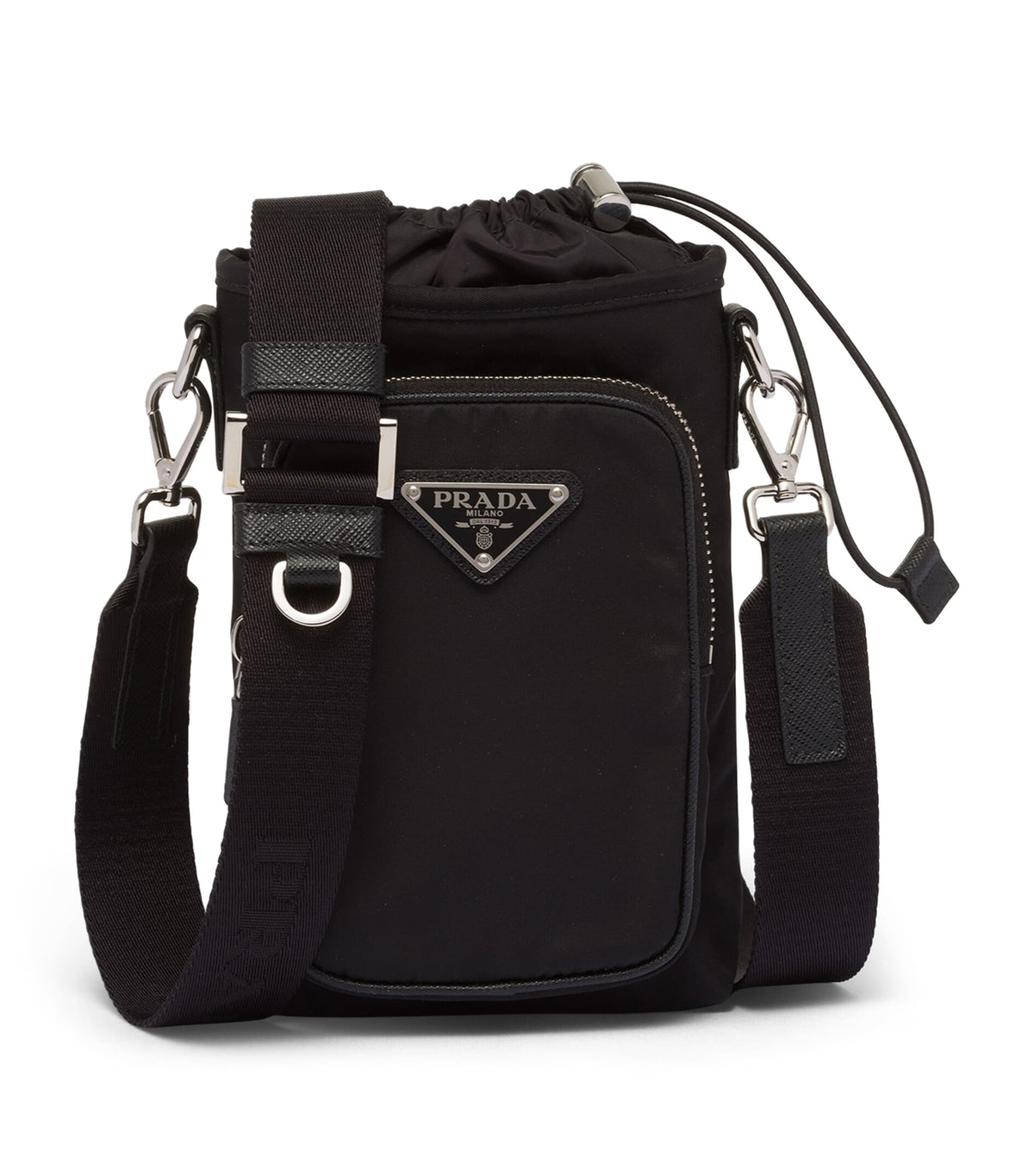 Prada Re-Nylon cross-body phone case, imported from the UK