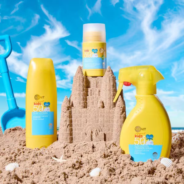Solait Kids Sun Lotion SPF50+ 200ml (British brand)