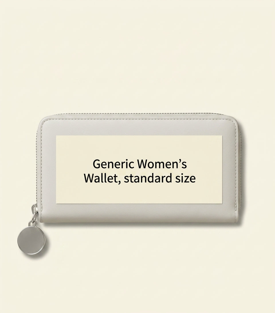 Stella McCartney Falabella chain wallet in faux leather (British brand)