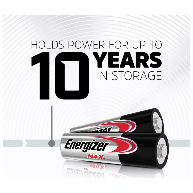 Energizer Max AAA batteries pack of 4, imported from the UK