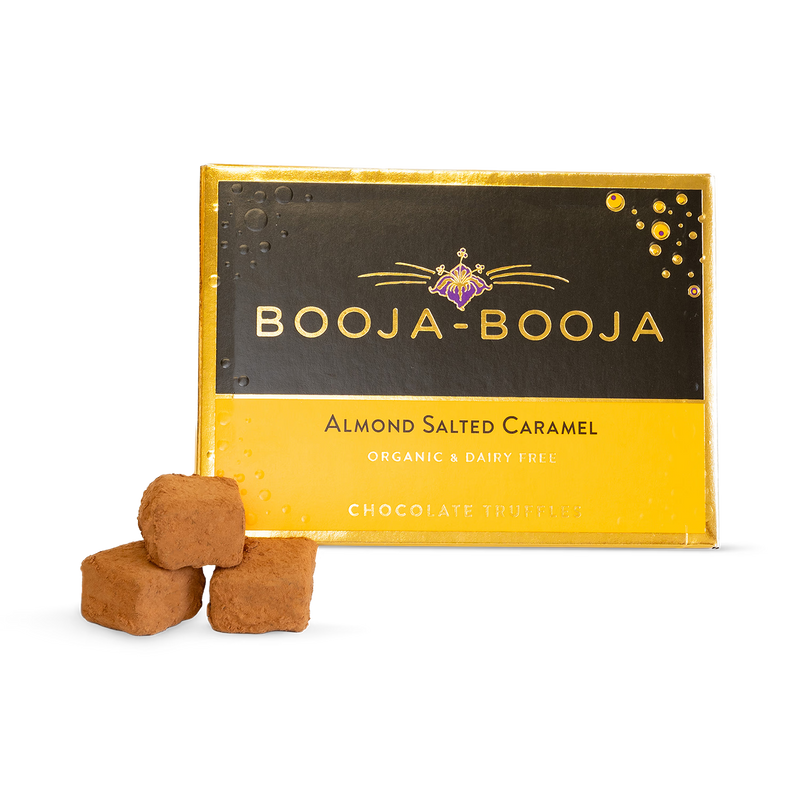 Booja Booja Almond Salted Caramel Chocolate Truffles 92g - British product