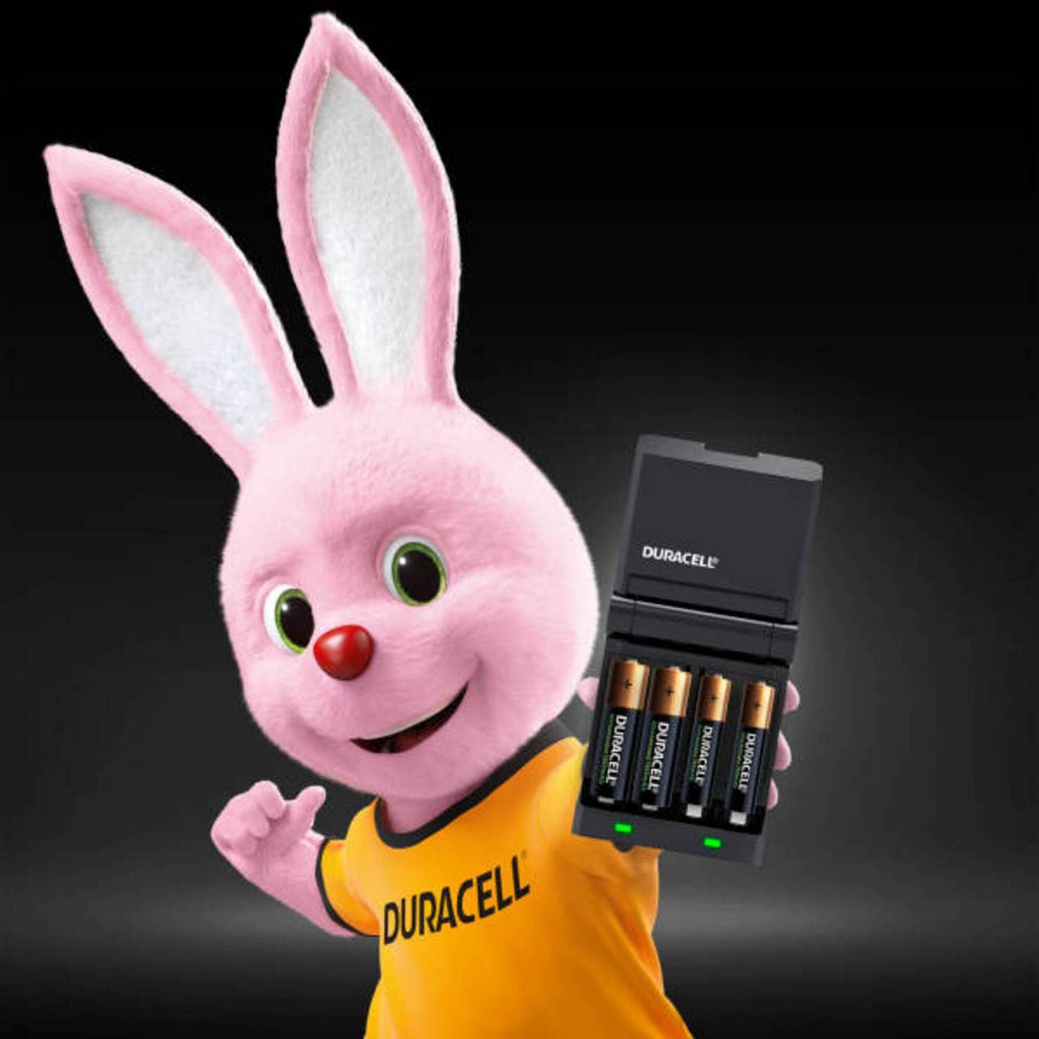 Duracell battery charger 45-minute with AA and AAA batteries, imported from the UK