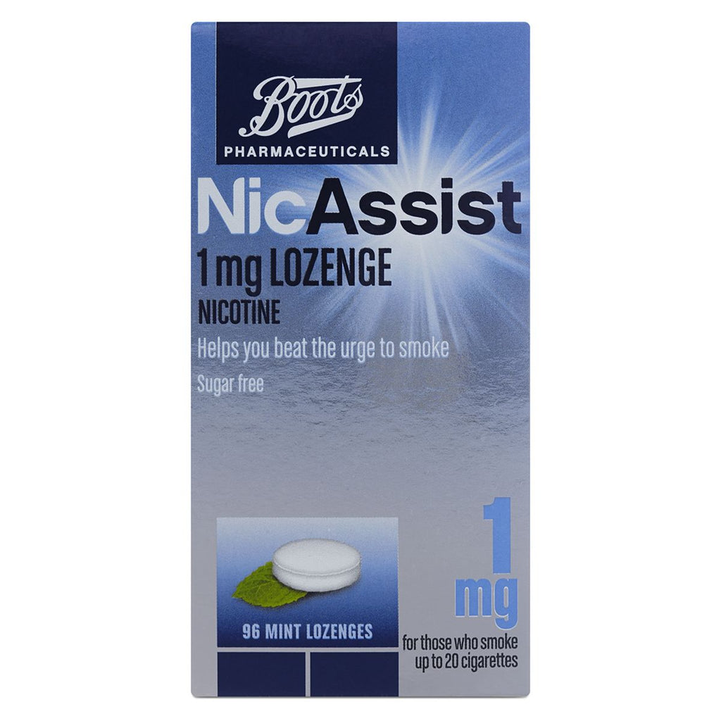 Boots NicAssist 1 mg Lozenges