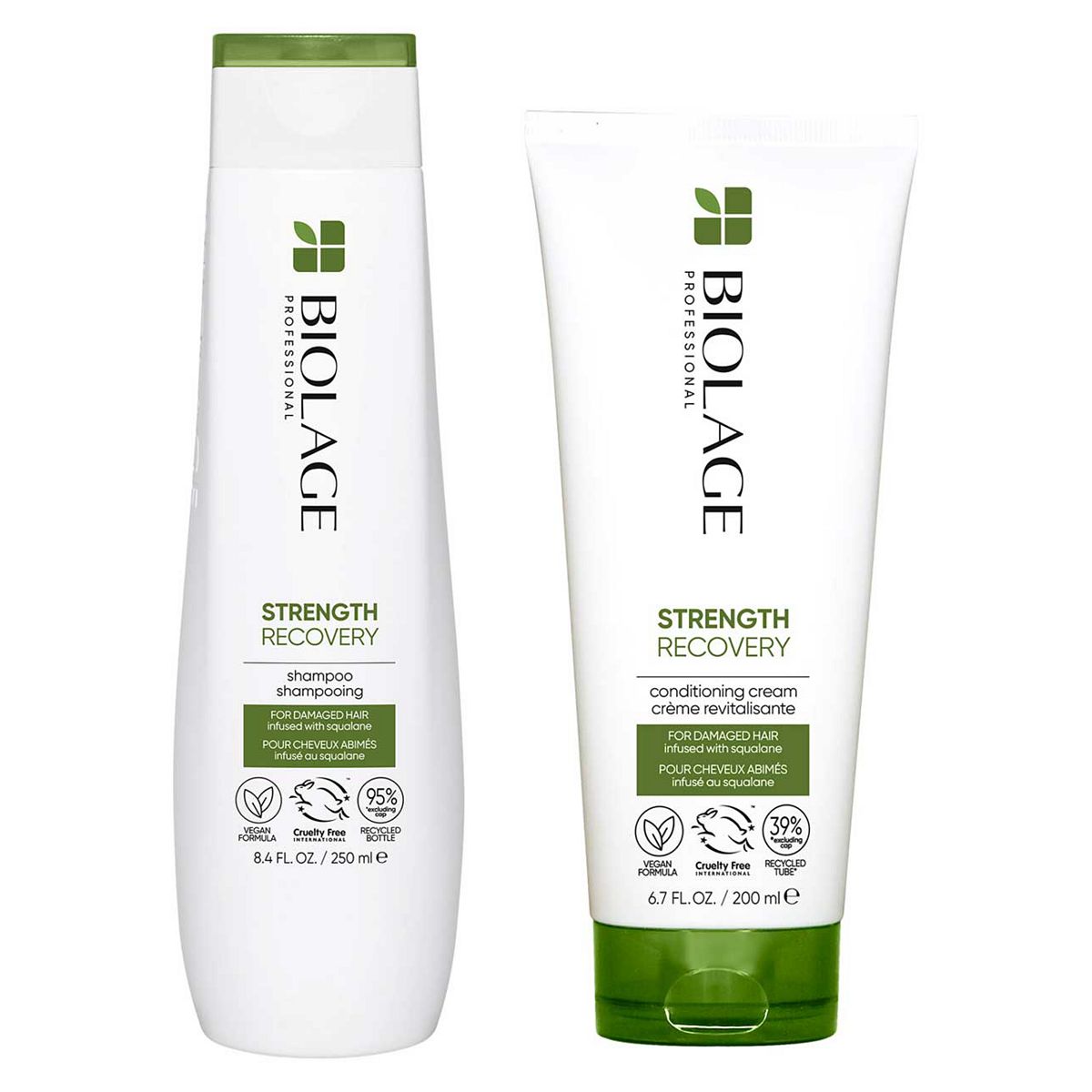 Biolage Professional Strength Recovery Strengthening Shampoo and Conditioner for Damaged hair GOODS Boots   