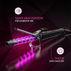 Wahl ceramic curling tong 25mm black, imported from the UK