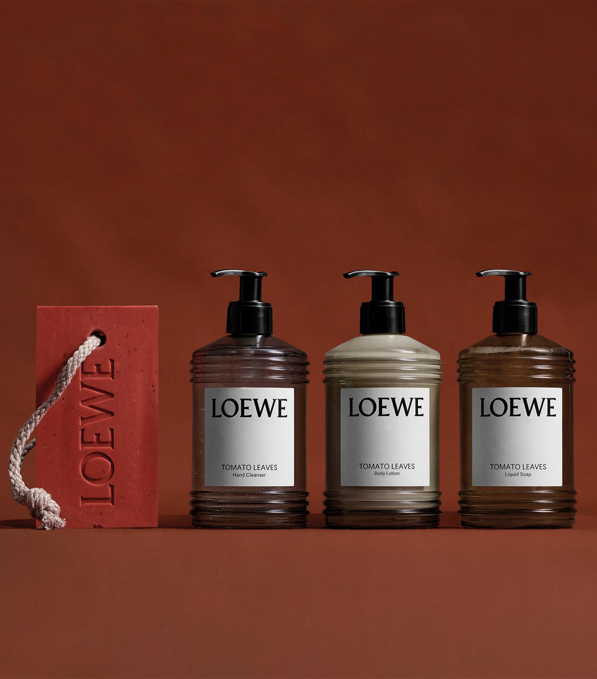 LOEWE Tomato Leaves liquid soap 360ml (British brand)