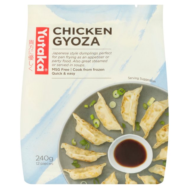 Yutaka Chicken & Vegetable Gyoza Frozen   240g