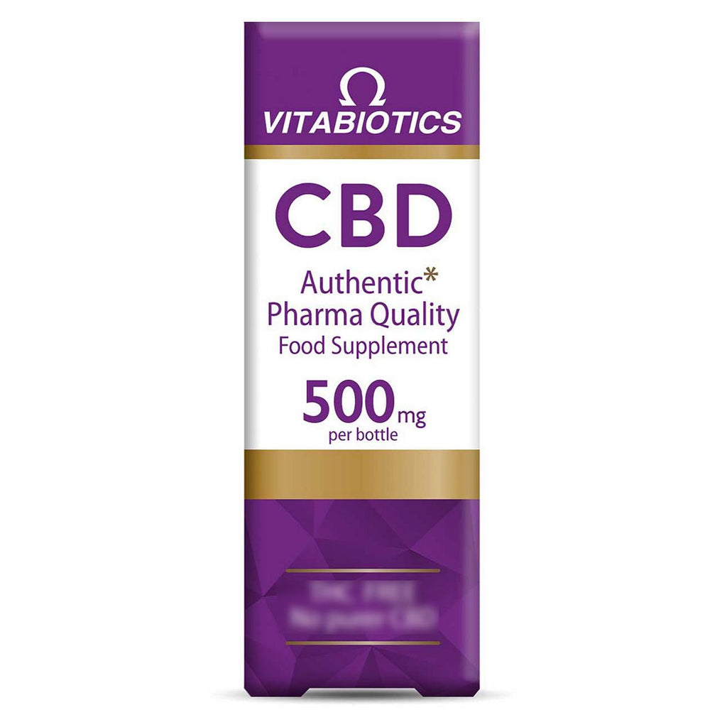 Vitabiotics Brains CBD oil 500mg 30ml