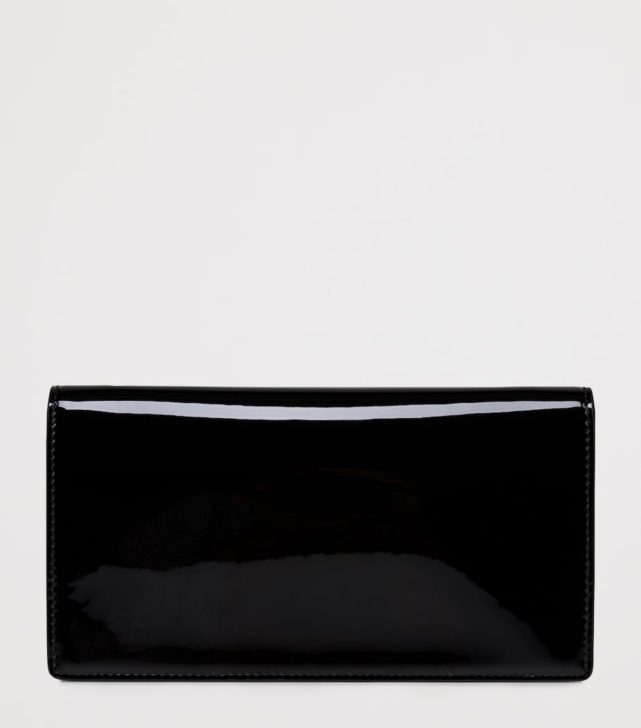 Christian Louboutin Bettina patent leather clutch bag (British brand)
