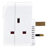 Masterplug 3-way switched adapter, UK version