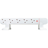 Masterplug 10 socket 4m surge protected extension lead (British brand)