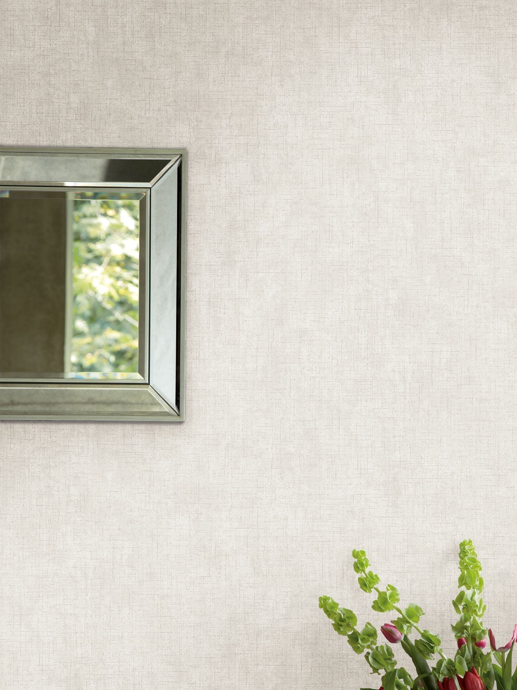 Laura Ashley Sage Leaf Green Plain Textured Wallpaper 10m