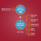 Seven Seas Omega-3 Plus Magnesium Duo Pack GOODS Superdrug   