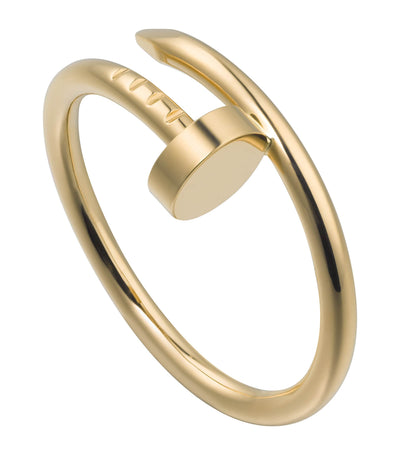 Harrods Cartier Small Yellow Gold Juste Un Clou Fine Jewellery Ring- Buy online at McGrocer