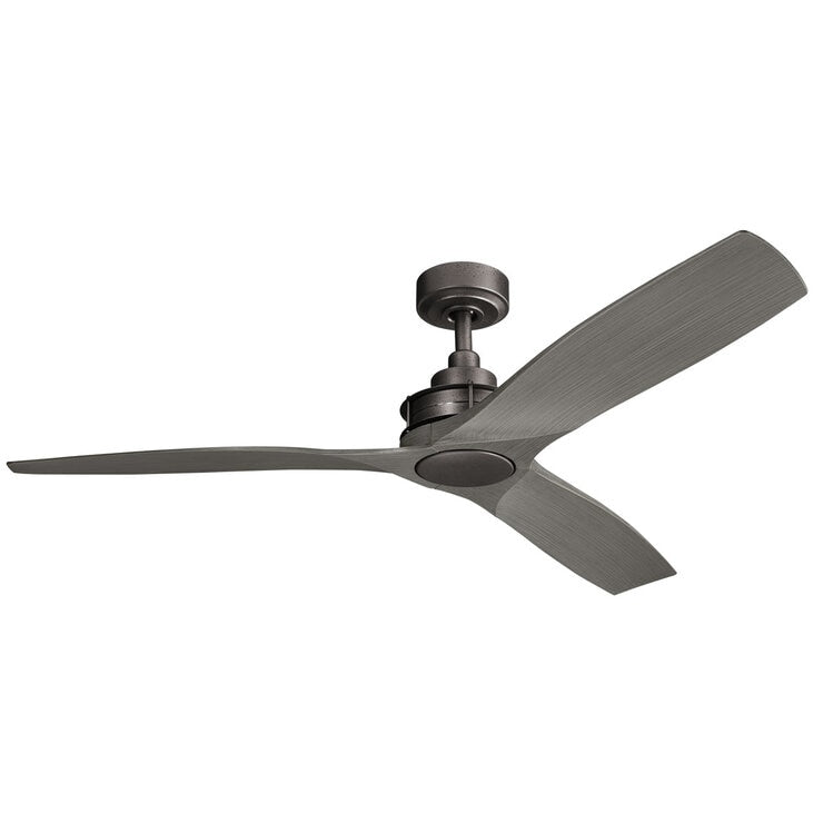 Kichler Ried 3-blade ceiling fan 142cm, UK version