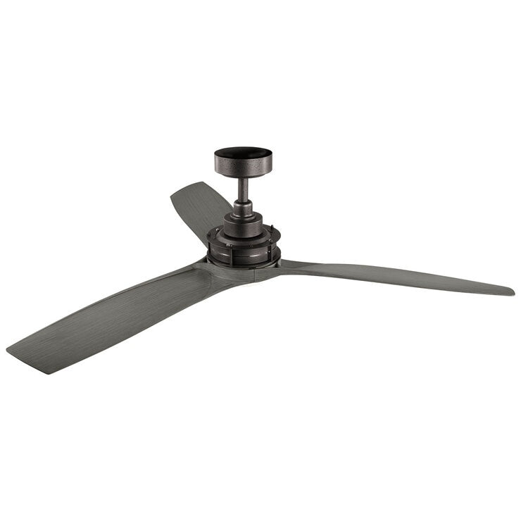 Kichler Ried 3-blade ceiling fan 142cm, UK version