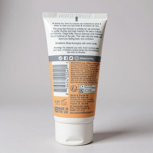 Below The Belt Female Intimate Wash Fresh Breeze 75ml (British brand)