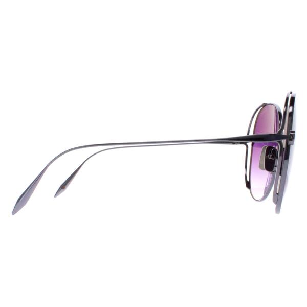 Dita Arohz women sunglasses silver gradient lavender chrome - British product