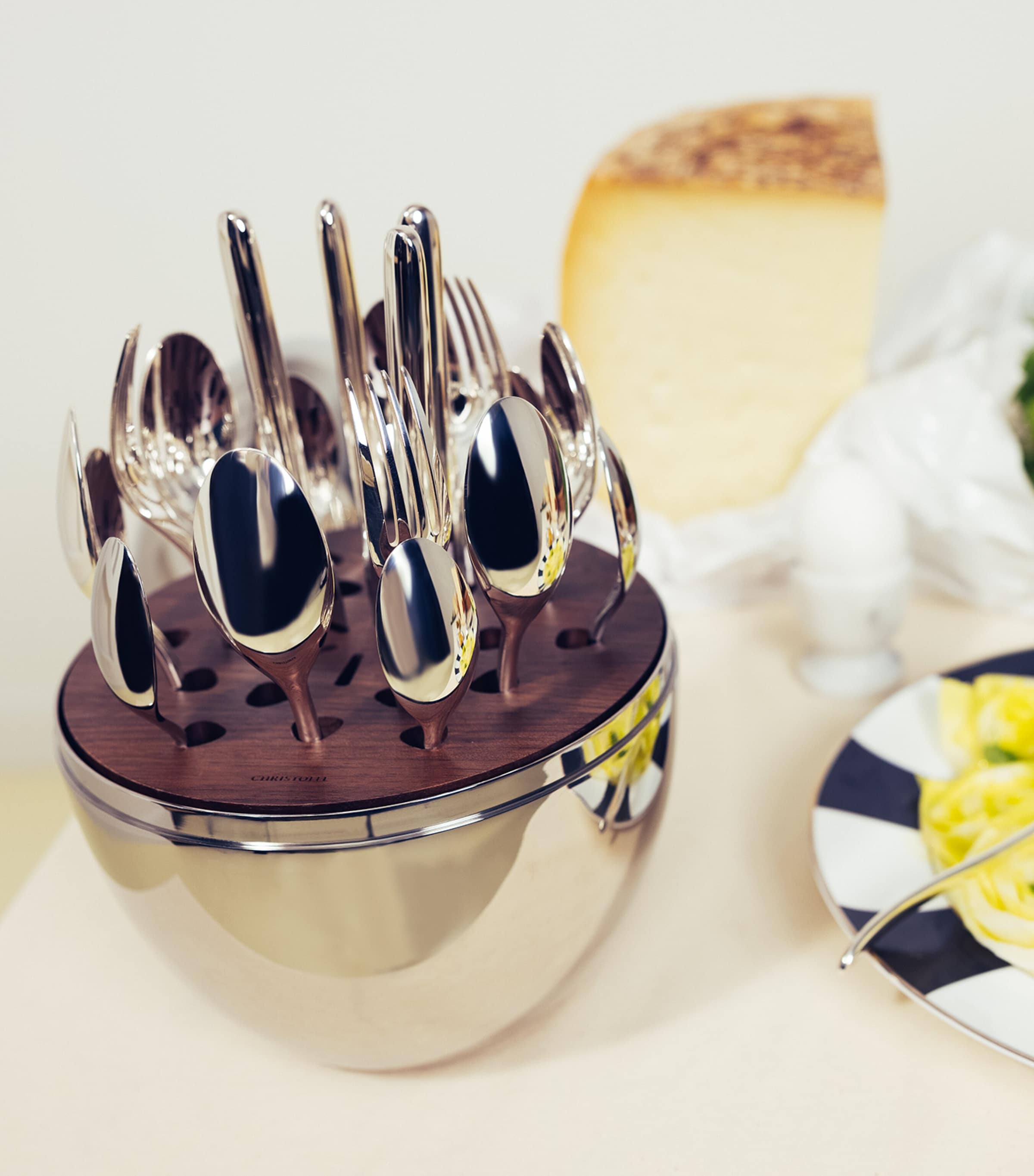 Christofle Mood Easy 24-piece cutlery set - British product