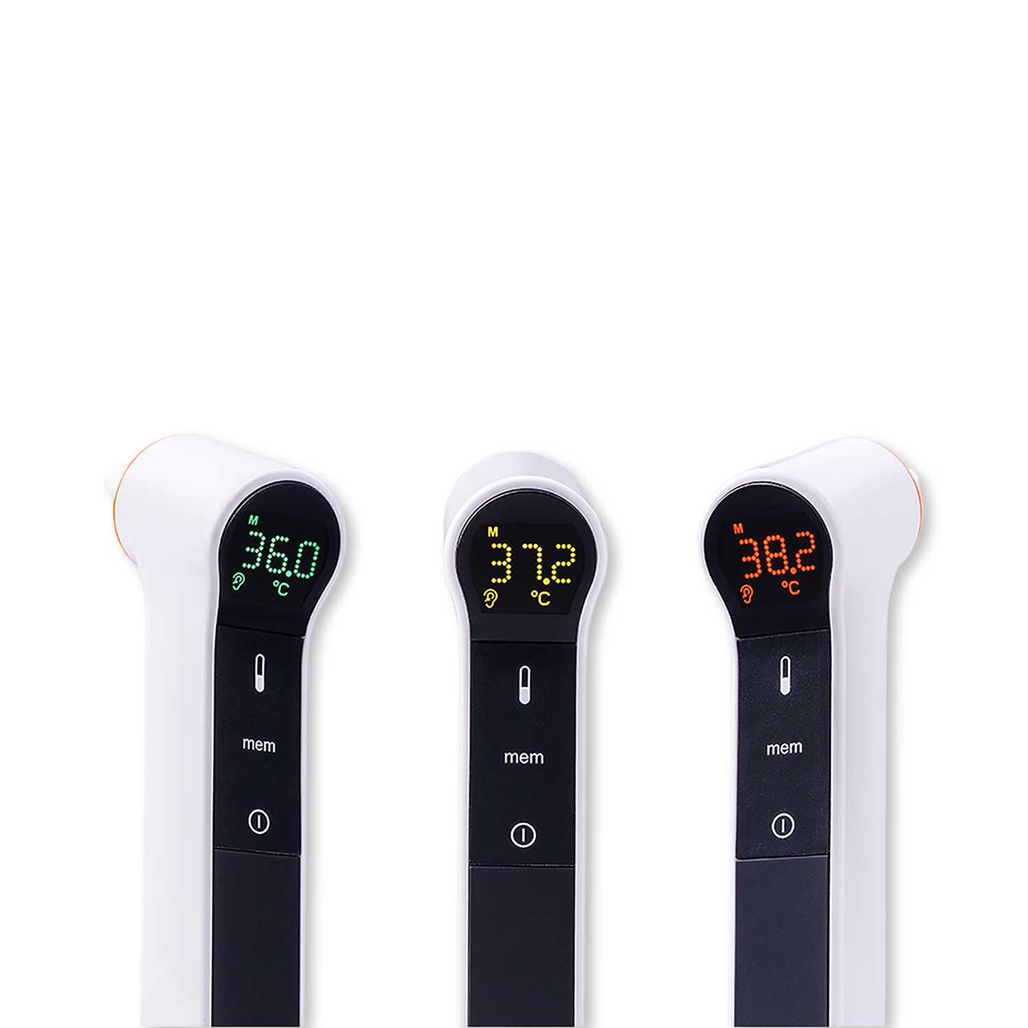 Kinetik infrared ear and forehead thermometer white (British brand)