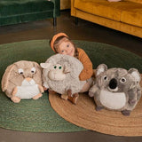 Cozy Noxxiez Plush Hand Warmer Cushion Grey Sheep, UK version