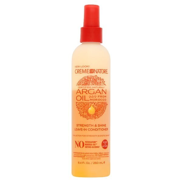 Creme of Nature Argan Oil Strength & Shine Leave-In 250ml GOODS Superdrug   