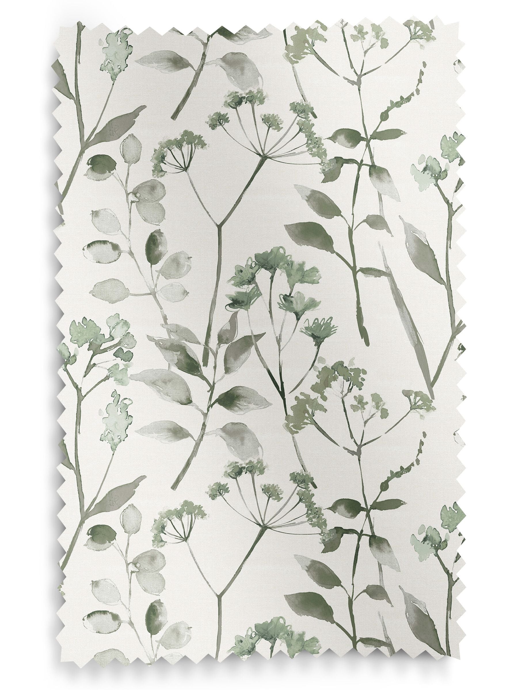 Next Isla Floral sage green roman blinds 100% cotton, UK version
