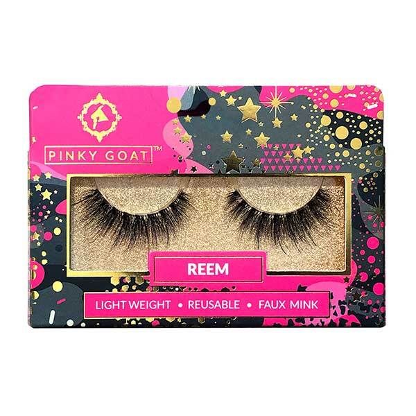 DNR Pinky Goat Silk False Eyelashes - Reem GOODS Superdrug   