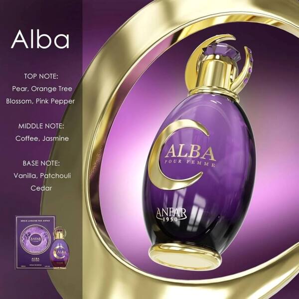 Anfar 1950 Alba Pour Femme extrait 100ml (British brand)
