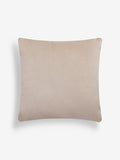 Cut velvet retro cushion black white 59cm - British product
