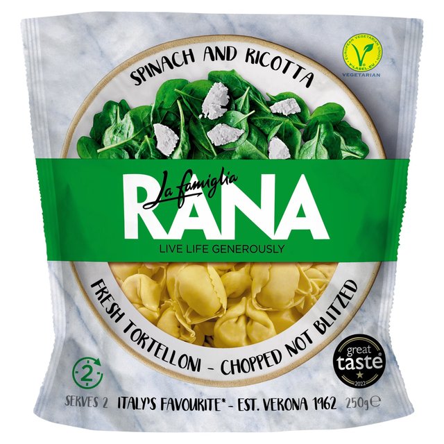 Rana Spinach & Ricotta Fresh Tortelloni   250g GOODS M&S   